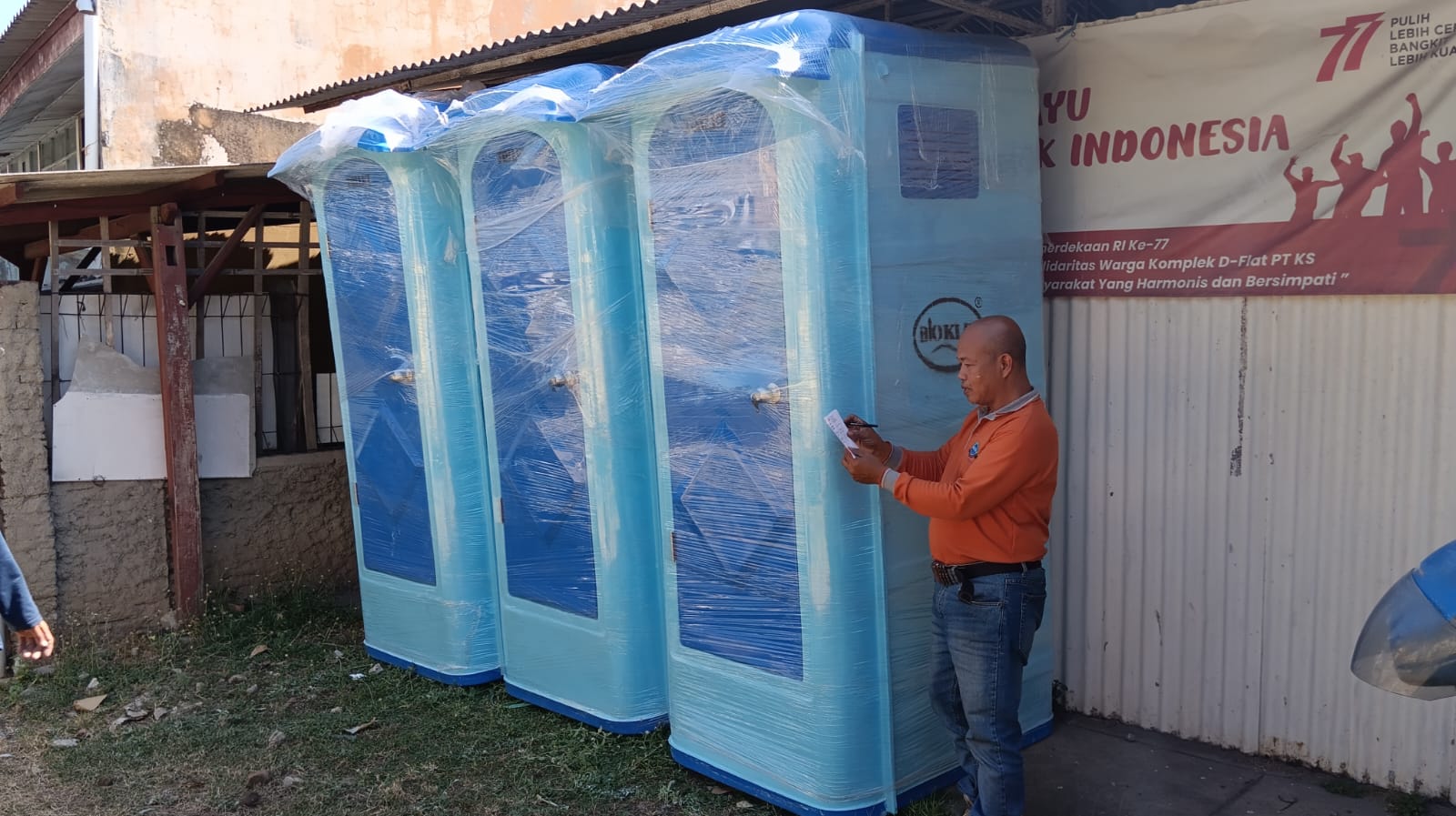 Distributor Toilet Portable