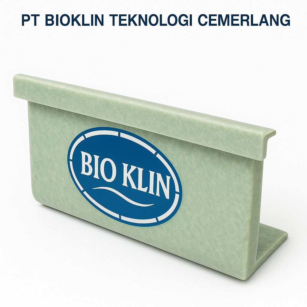Talang fiberglass berkualitas dari BIOKLIN