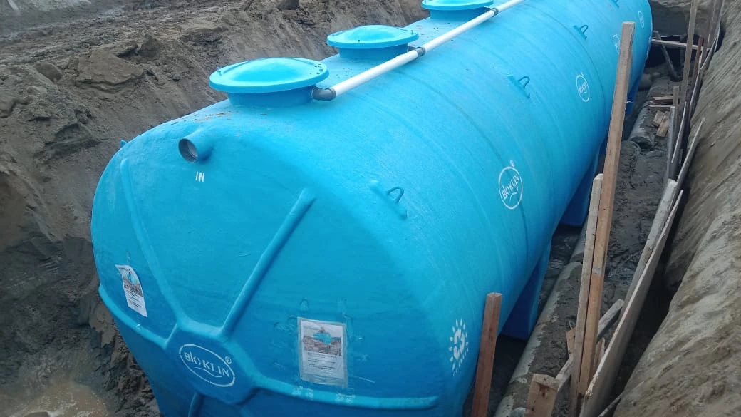 IPAL tambang untuk pengolahan limbah pertambangan produksi PT Bioklin Teknologi Cemerlang