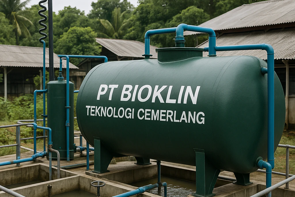 IPAL Rumah Potong Hewan berbasis bioteknologi PT Bioklin