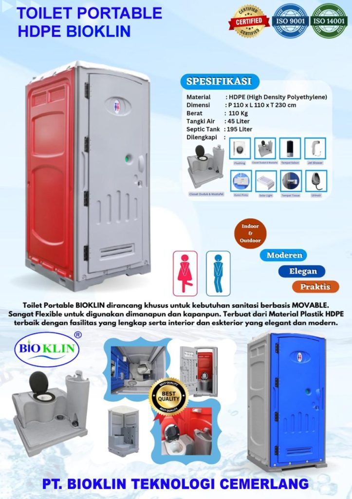 toilet portable, wc portable, mck portable, jual toilet portable, sewa toilet portable, harga toilet portable, harga wc portable, portable toilet