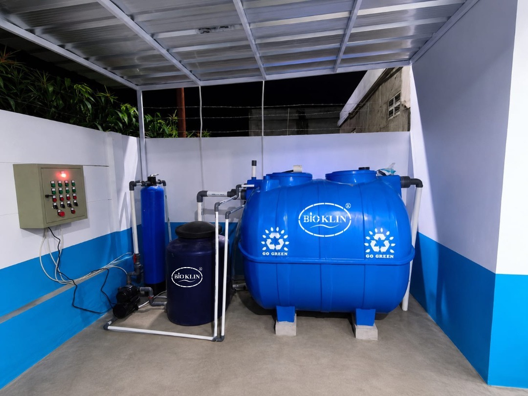 IPAL dapur MBG dengan grease trap FRP industri