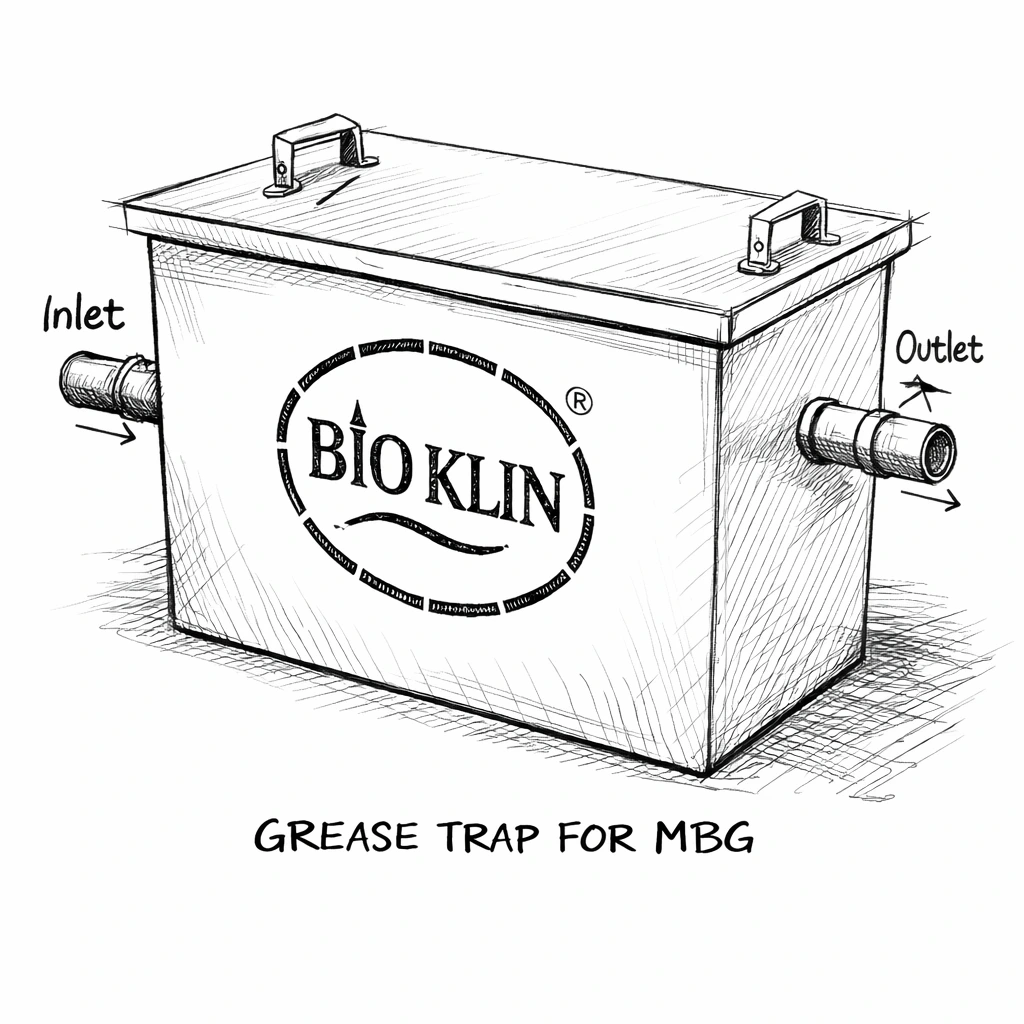 grease trap MBG FRP untuk pengolahan limbah dapur industri