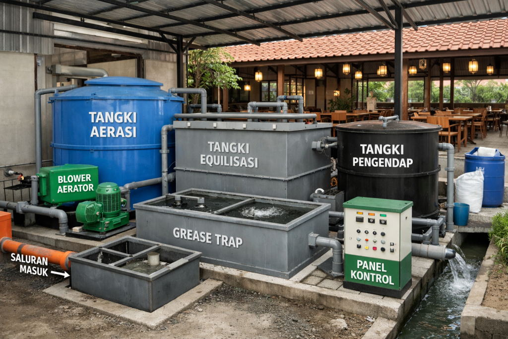 Penyedotan Limbah Industri dan Pabrik