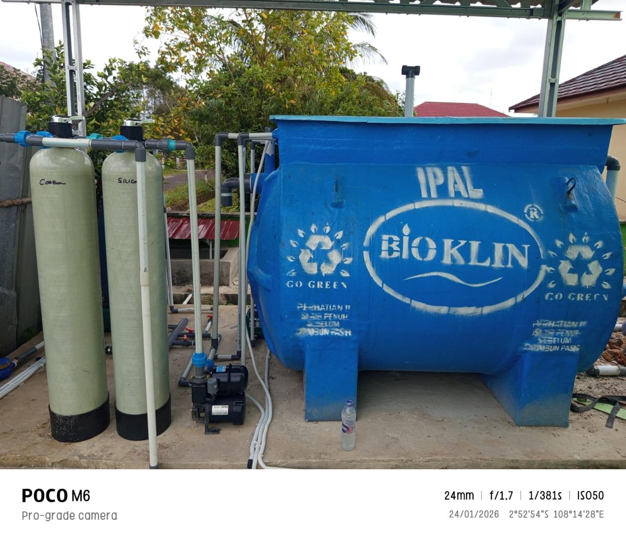 kontraktor IPAL MBG instalasi sistem limbah dapur industri