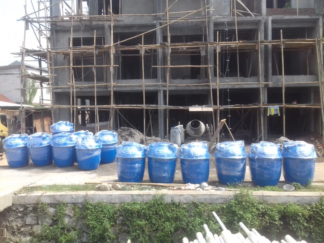 Septic tank harga terjangkau Bioklin untuk rumah dan proyek