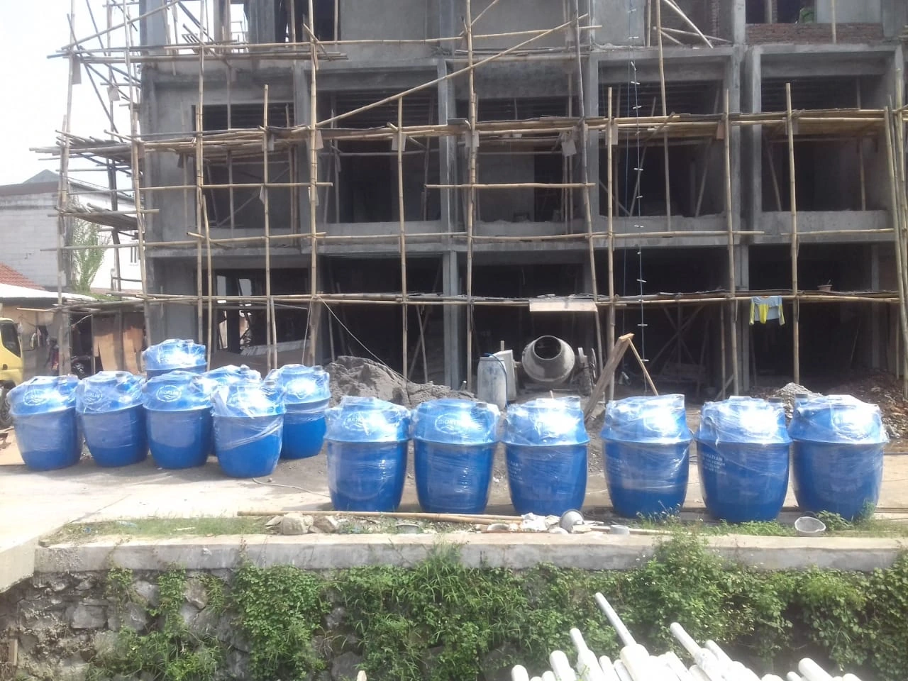 Septic tank sekolah tipe bio untuk sistem sanitasi fasilitas pendidikan